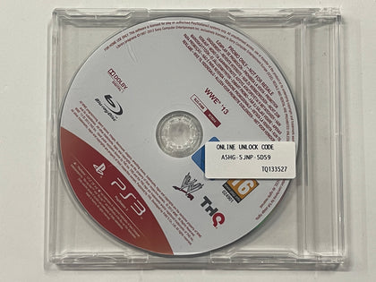 WWE 13 Not For Resale NFR Press Release Promo Disc