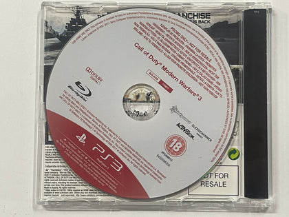 Call Of Duty Modern Warfare 3 Not For Resale NFR Press Release Promo Disc In Original Case