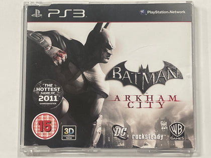 Batman Arkham City Not For Resale NFR Press Release Promo Disc In Original Case