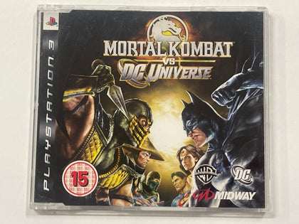 Mortal Kombat VS DC Universe Not For Resale NFR Press Release Promo Disc In Original Case