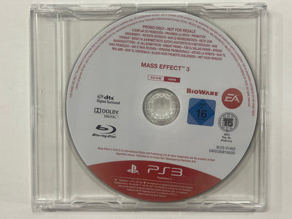 Mass Effect 3 Not For Resale NFR Press Release Promo Disc