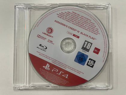 Assassins Creed IV Black Flag Not For Resale NFR Press Release Promo Disc