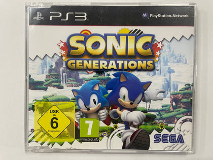 Sonic Generations Not For Resale NFR Press Release Promo Disc In Original Case