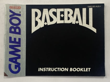 Baseball Game Manual