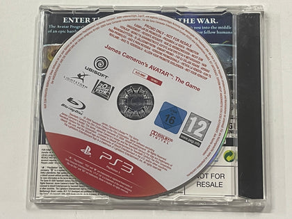 Avatar The Game Not For Resale NFR Press Release Promo Disc In Original Case