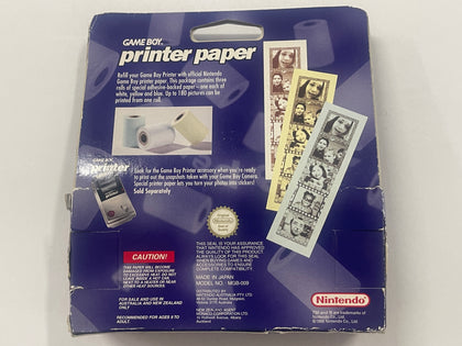 Gameboy Printer Paper Complete In Box