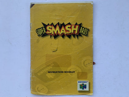 Super Smash Bros Game Manual