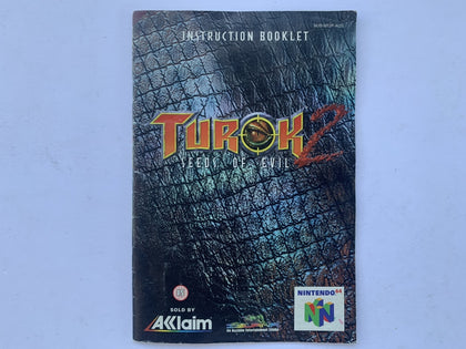Turok 2 Seeds Of Evil Game Manual
