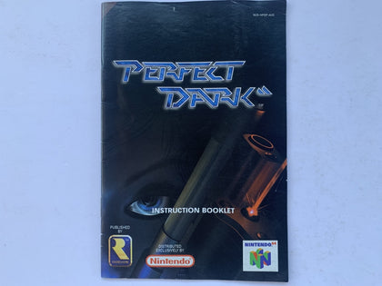 Perfect Dark Game Manual