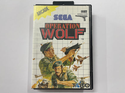 Operation Wolf Complete In Original Case
