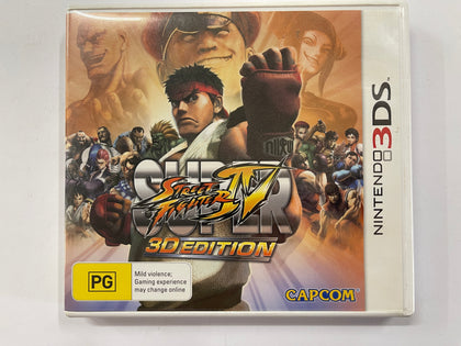 Super Street Fighter IV 3D Complete In Original Case