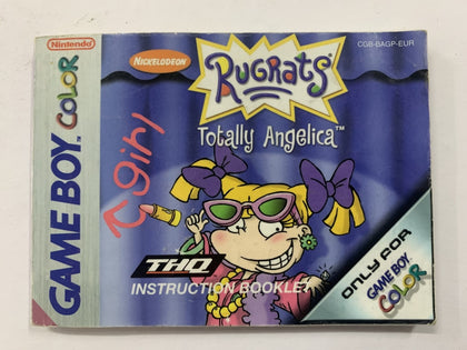 Rugrats Totally Angelica Game Manual