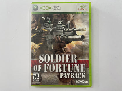 Soldier Of Fortune Payback Complete In Original Case