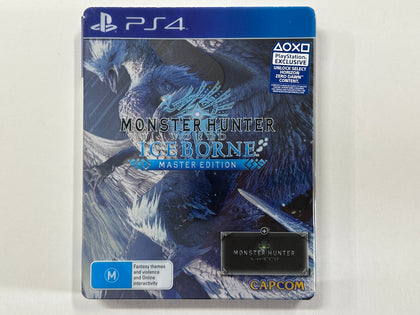 Monster Hunter World Iceborne Master Edition Complete In Original Steelbook Case with Outer Cover