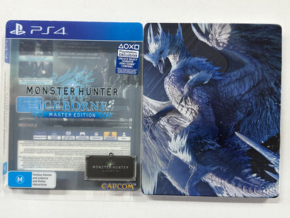 Monster Hunter World Iceborne Master Edition Complete In Original Steelbook Case with Outer Cover