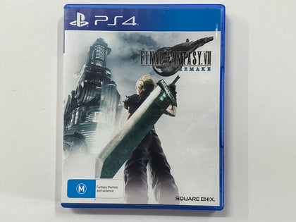 Final Fantasy VII Remake Complete In Original Case