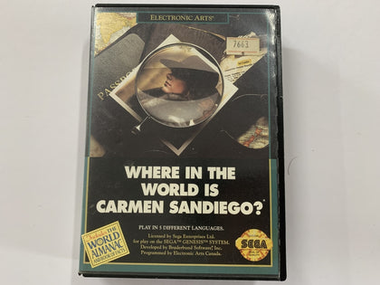 Where In The World Is Carmen Sandiego In Original Case