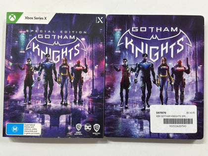 Gotham Knights Special Edition Complete In Original Steelbook Case
