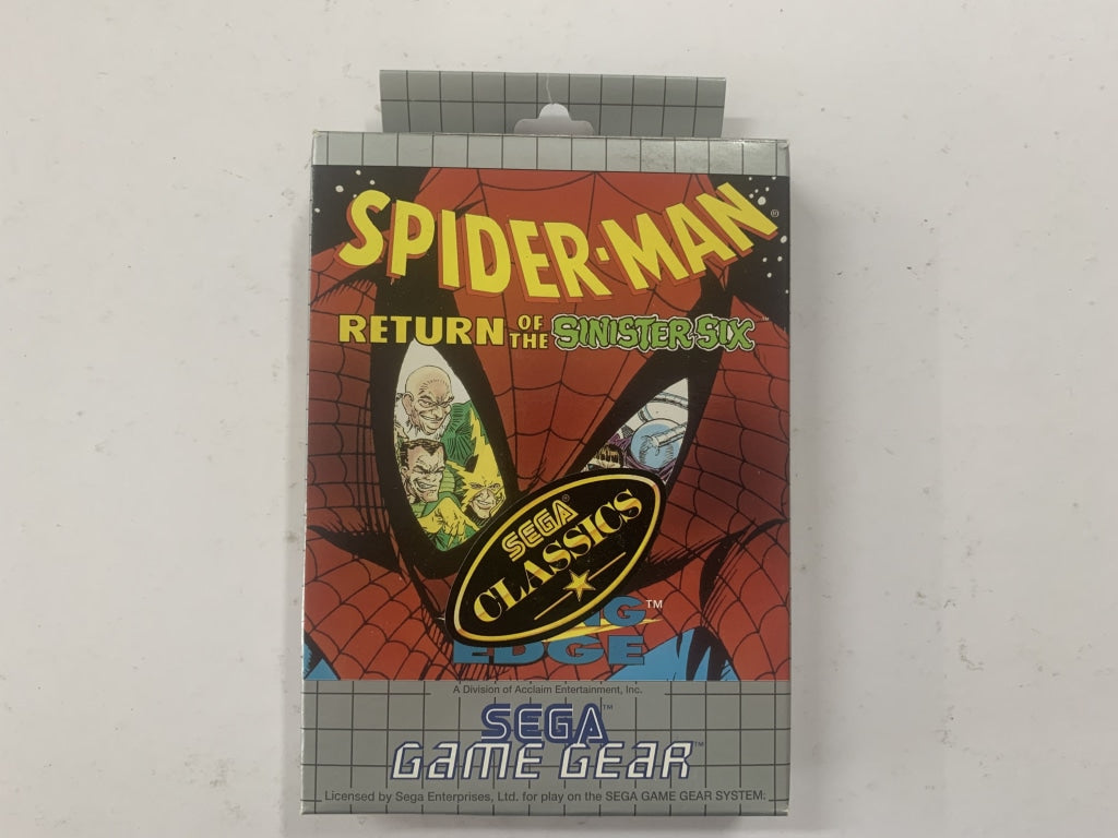 Spider Man Return Of The Sinister Six Complete In Box