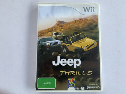 Jeep Thrills Complete In Original Case