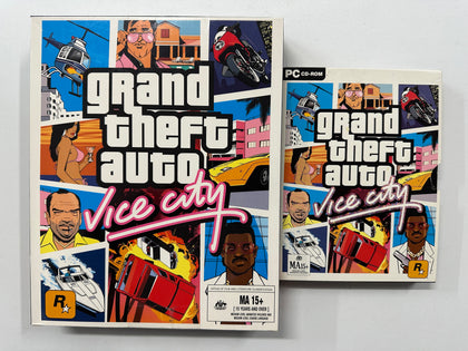 Grand Theft Auto Vice City Complete In Original Big Box