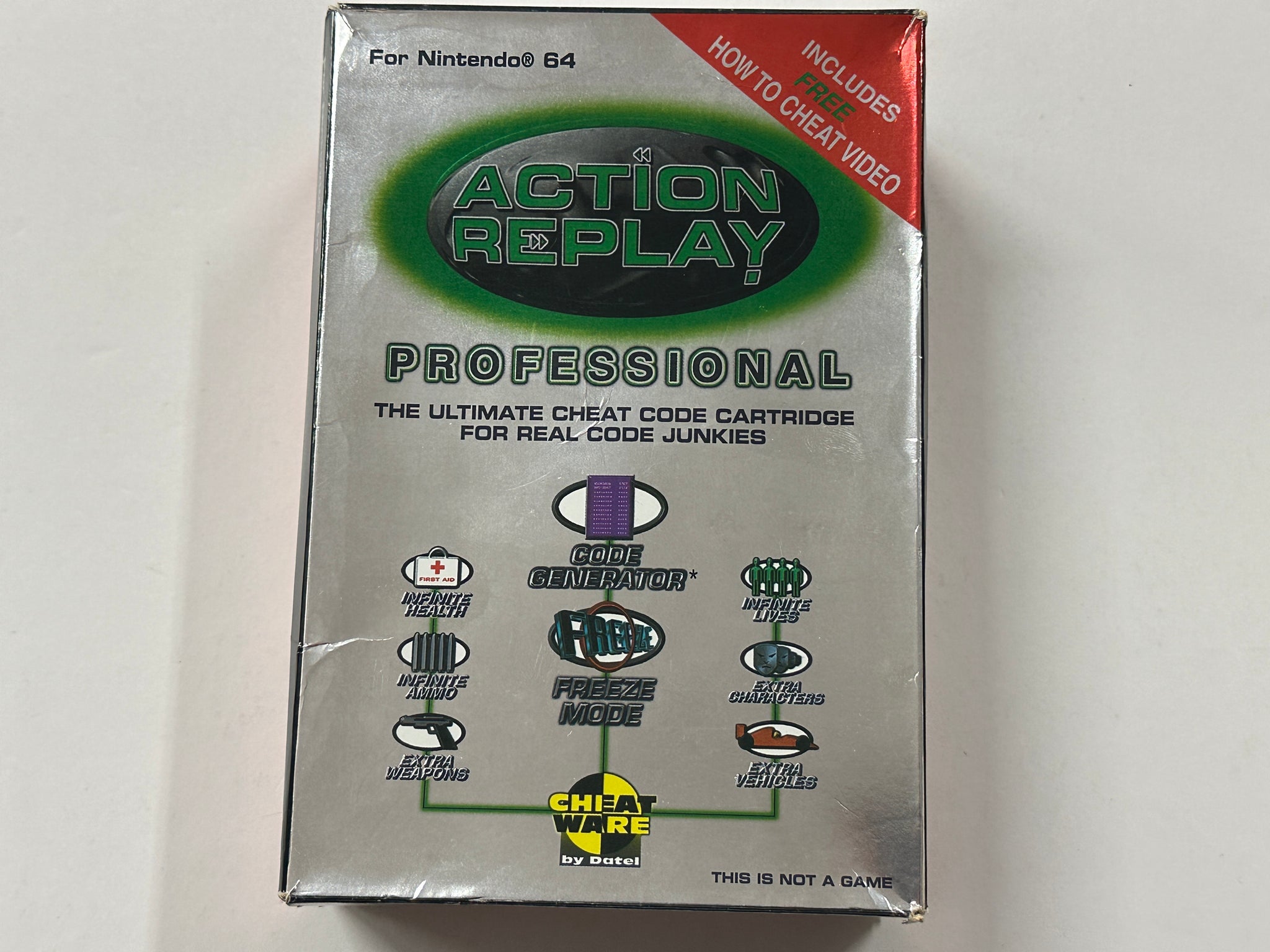 Rpg Action Box Action Replay Professional Complete In Box – The Game Experts