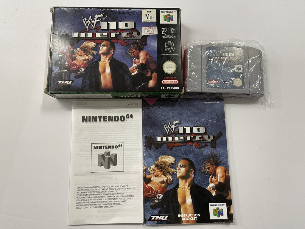 WWF No Mercy Complete In Box