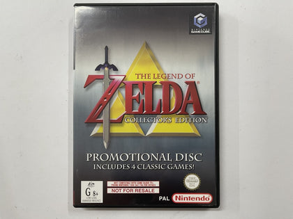 The Legend Of Zelda Collector's Edition Promotional Disc Includes 4 Games