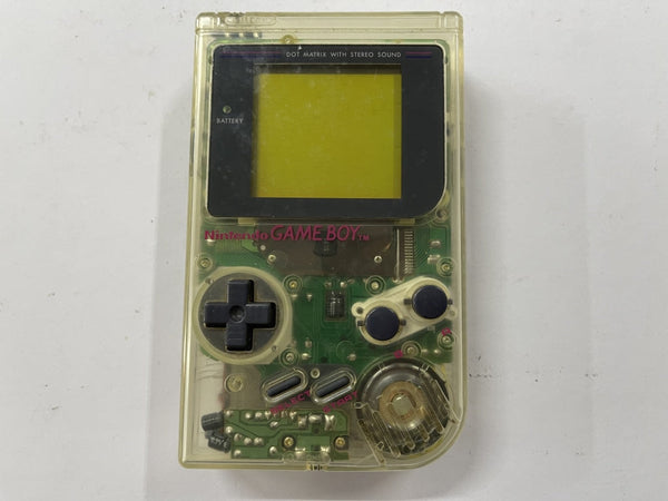 Gameboy Original Game Boy Clear shops Play it Loud DMG-01