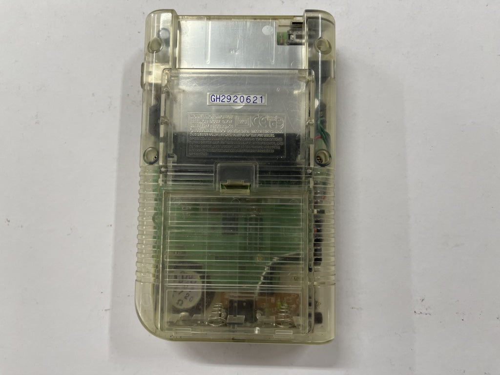 Original Nintendo Game Boy DMG-01 Transparent/Clear model good -