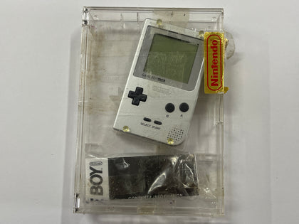 Limited Edition Silver Gameboy Pocket Console In Genuine Plastic Retail Case