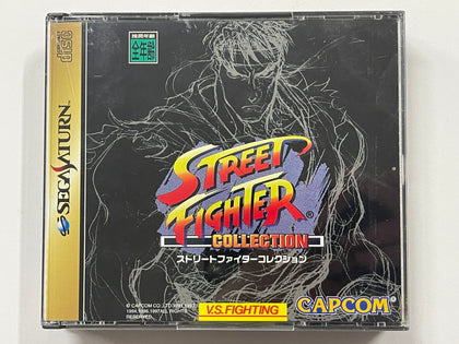 Street Fighter Collection NTSC J Complete In Original Case