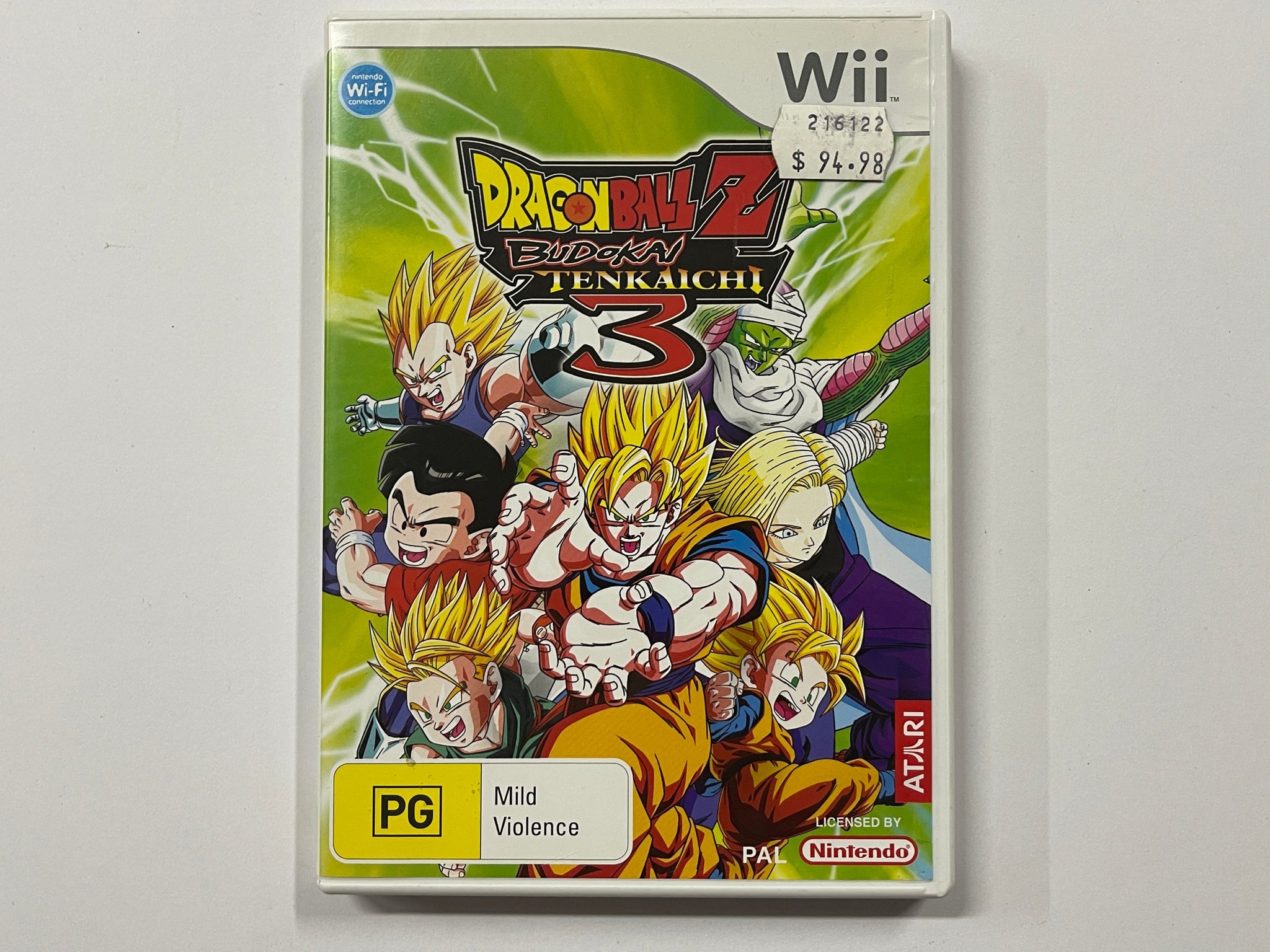 Dragon Ball Z Budokai Tenkaichi 3 - Nintendo Wii (Refurbished