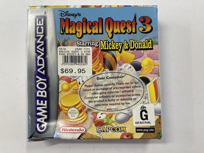 Magical Quest 3 Starring Mickey & Donald Complete In Box
