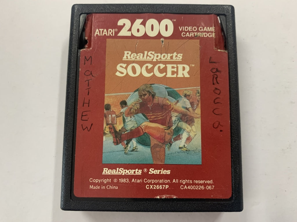 Real Sports Soccer Cartridge