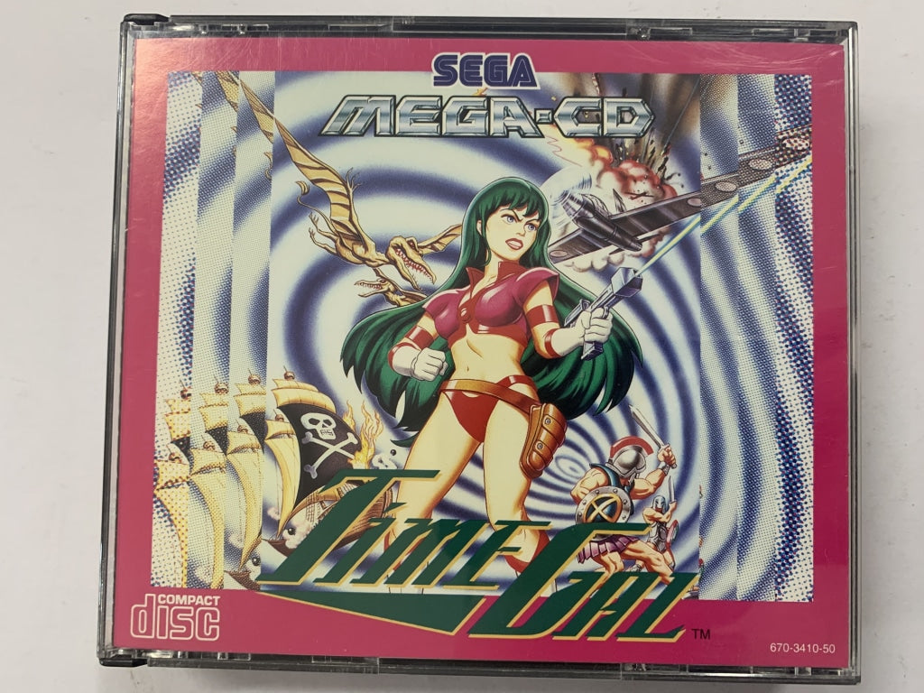 Time Gal Complete In Original Case for Sega Mega CD