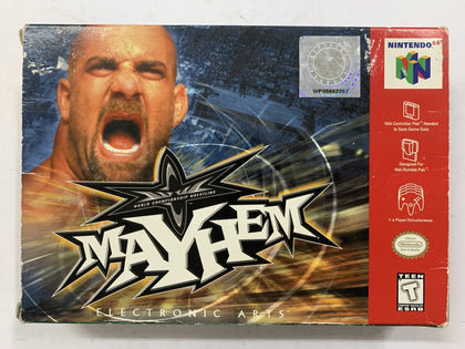 WCW Mayhem NTSC Complete In Box