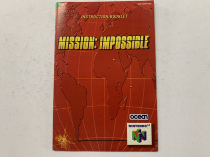 Mission Impossible Game Manual