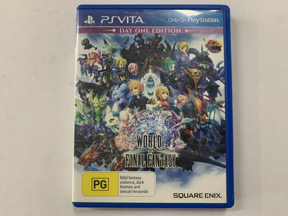 World Of Final Fantasy Day One Edition Complete In Original Case