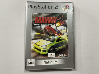 Burnout 2 Point Of Impact Complete In Original Case