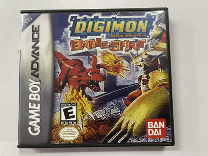 Digimon Battle Spirit Cartridge In Aftermarket DS Style Case