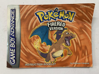 Pokemon Fire Red Game Manual