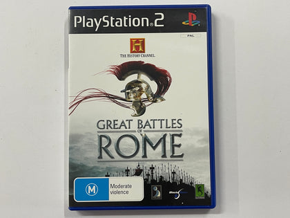The History Channel Great Battles Of Rome Complete In Original Case