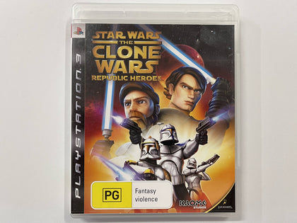 Star Wars the Clone Wars Republic Heroes Complete in Original Case