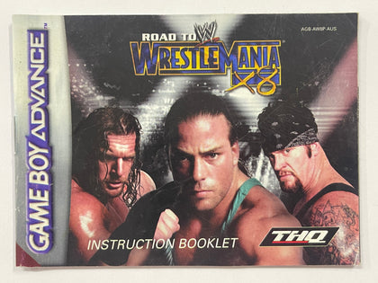 Wrestlemania X8 Game Manual