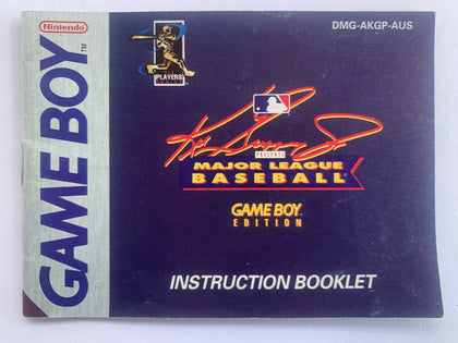 Ken Griffey JR Major League Baseball Game Manual