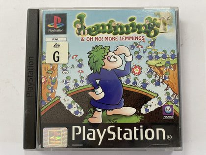 Lemmings & Oh No! More Lemmings Complete In Original Case