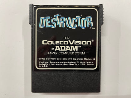 Destructor Colecovision Cartridge