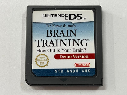 Brain Training Demo Version Cartridge