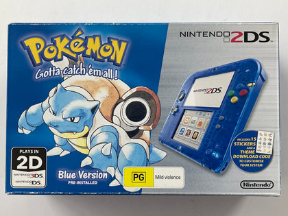 Limited Edition Nintendo 2DS Pokemon Blue 20th Anniversary Console Brand New & Sealed